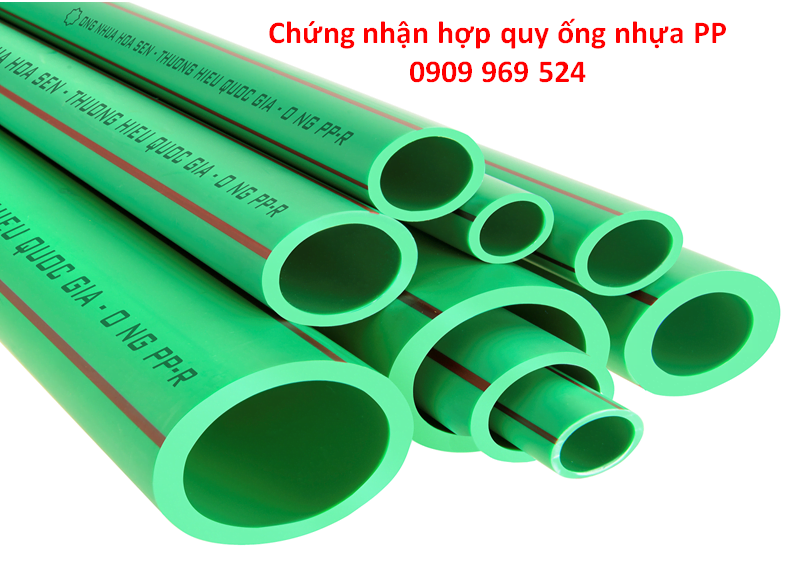 chứng nhận hợp quy ống nhựa PVC-U