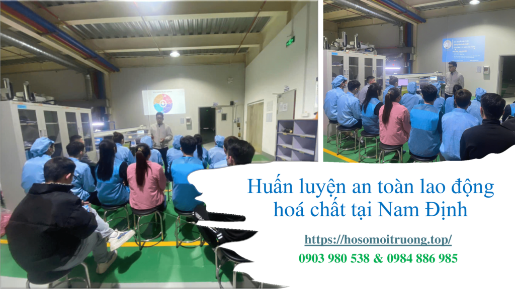 Huan luyen an toan lao dong hoa chat tai Nam Dinh