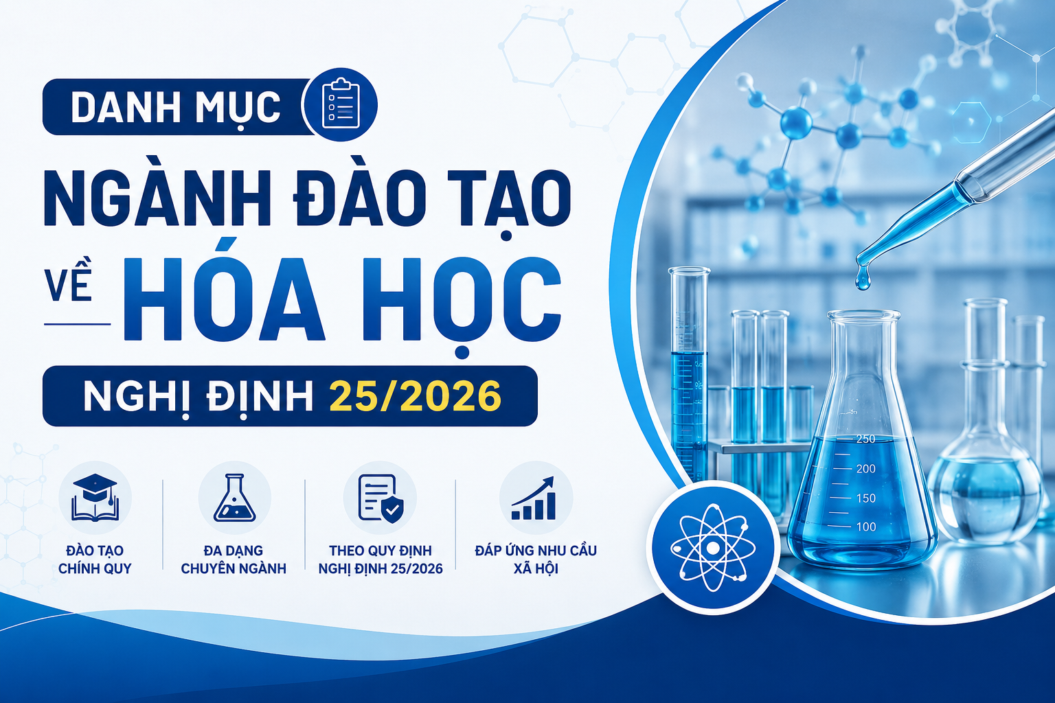 Danh muc nganh dao tao ve hoa hoc nghi dinh 25.2026