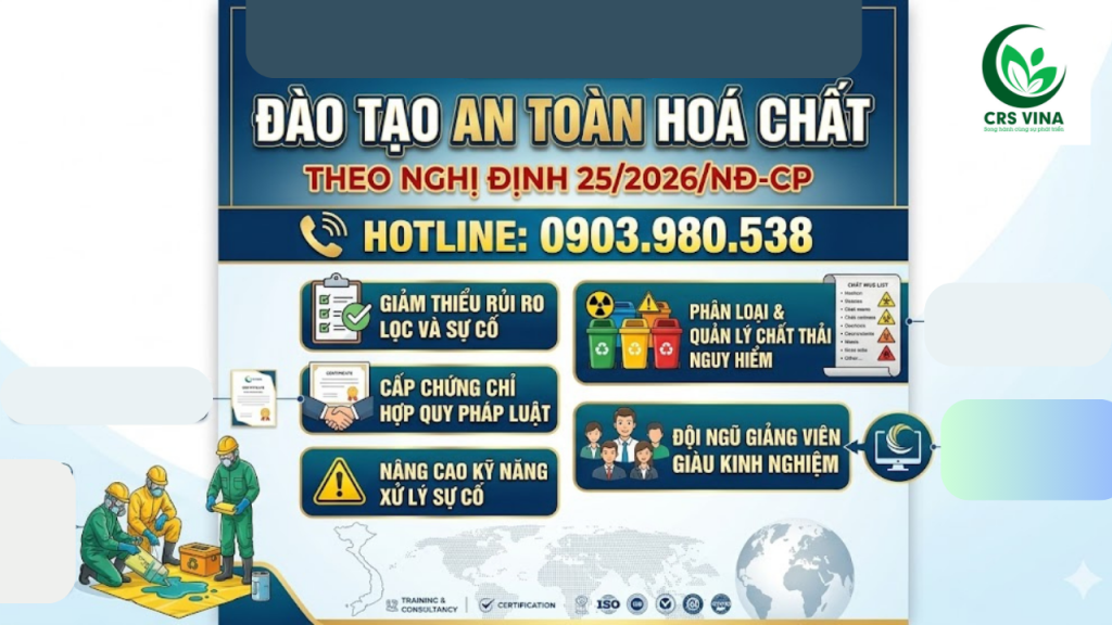 Đơn vị đào tạo an toàn hoá chất tại Vĩnh Long Đơn vị đào tạo an toàn hoá chất tại Vĩnh Long