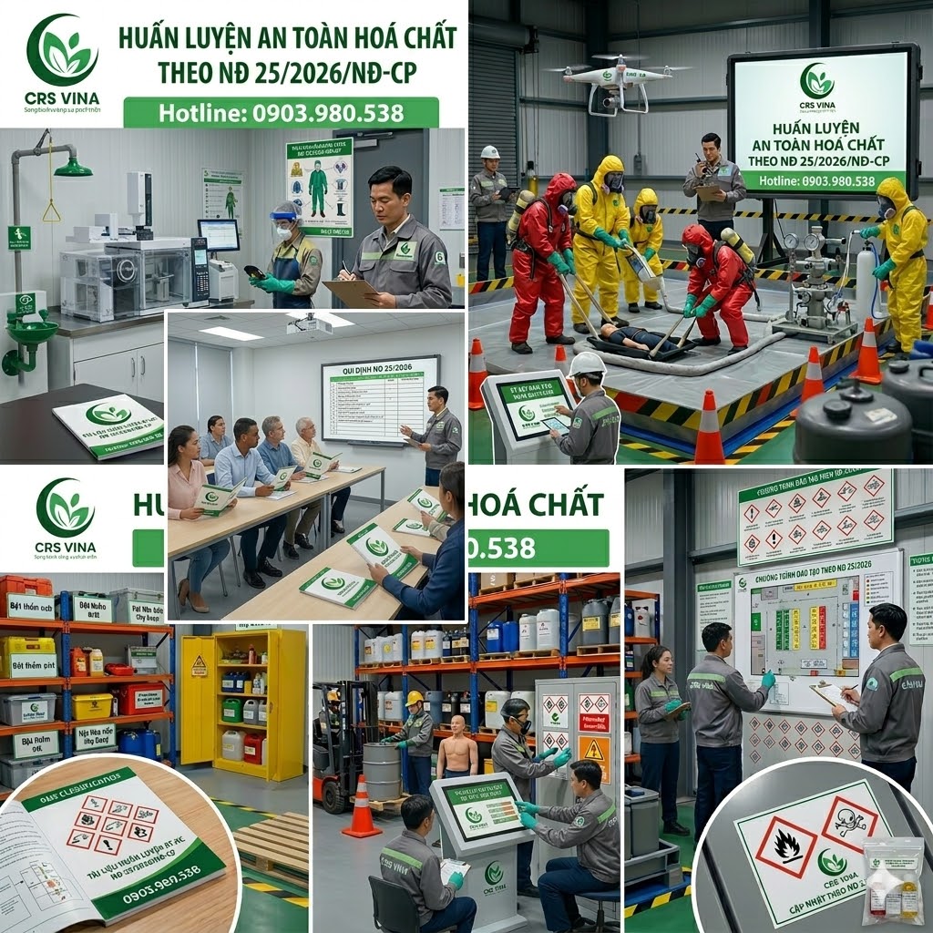 Đơn vị đào tạo an toàn hoá chất tại Lâm Đồng Đơn vị đào tạo an toàn hoá chất tại Lâm Đồng